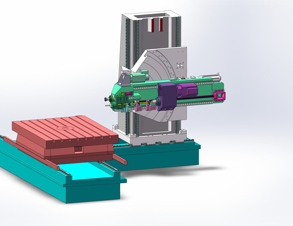 6-Axis CNC Deep Hole Drilling Machine