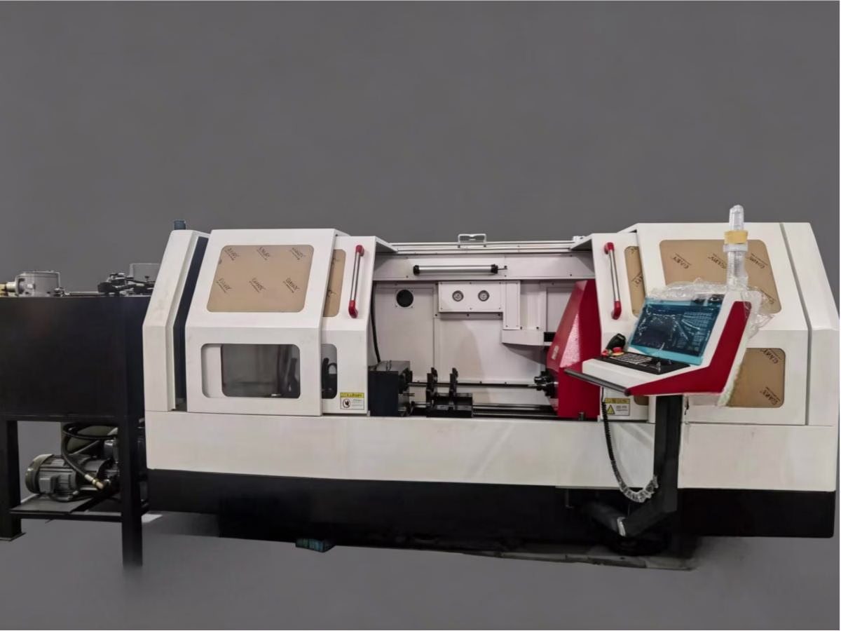 Two Spindles Crank Shaft Gun Drilling Machine